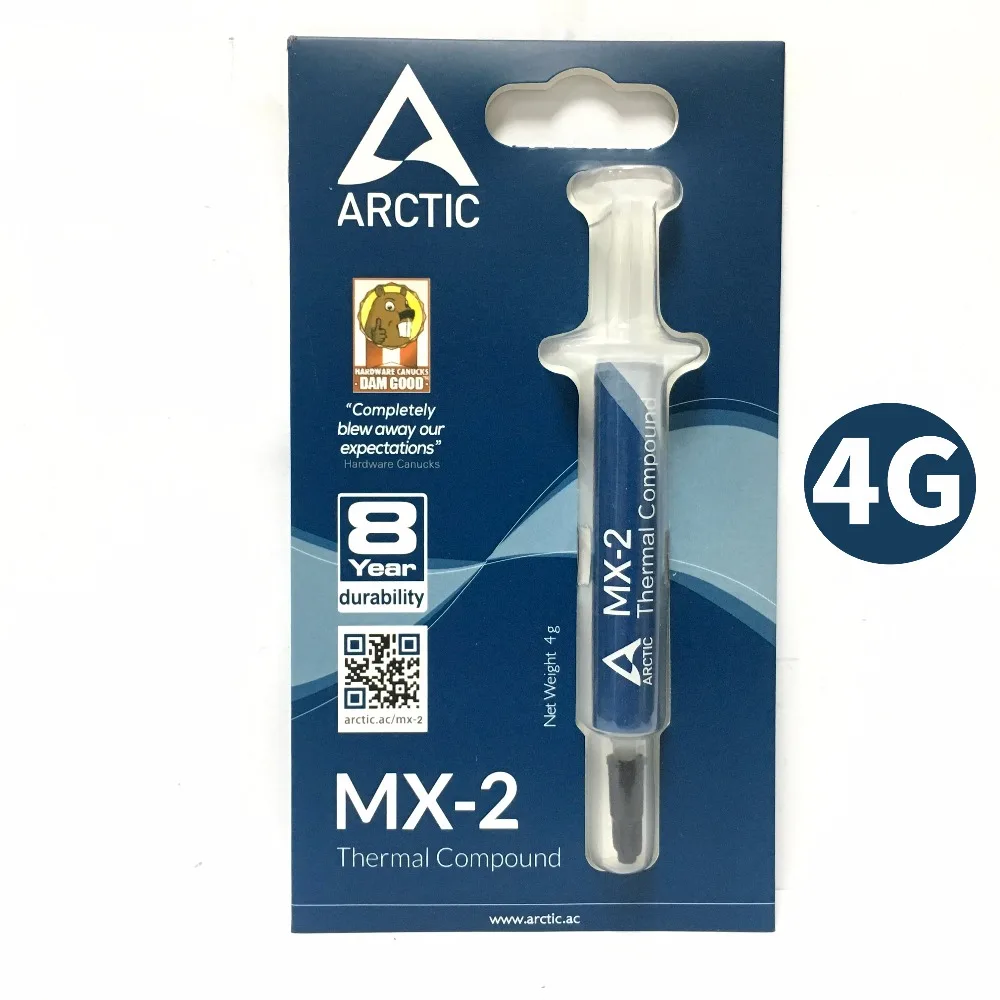 ARCTIC MX-2 4g PC processor CPU GPU COOLER cooling fan i Thermal Compound Grease Conductive Heatsink Plaster Thermal paste цена ARCTIC MX-2 4g PC processor CPU GPU COOLER cooling fan i Thermal Compound Grease Conductive Heatsink Plaster Thermal paste цены онлайн