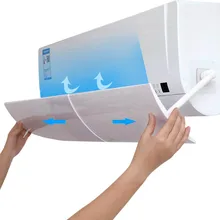 Condicionador de ar deflector confinamento anti direto soprando retrátil escudo frio ar condicionado cobertura defletor vento(China)