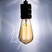 Judy Lighting – Classic Vintage Edison Filament Bulb Dimmable Edison Amber Glass Bulb E27 40W For Pendant Lamps