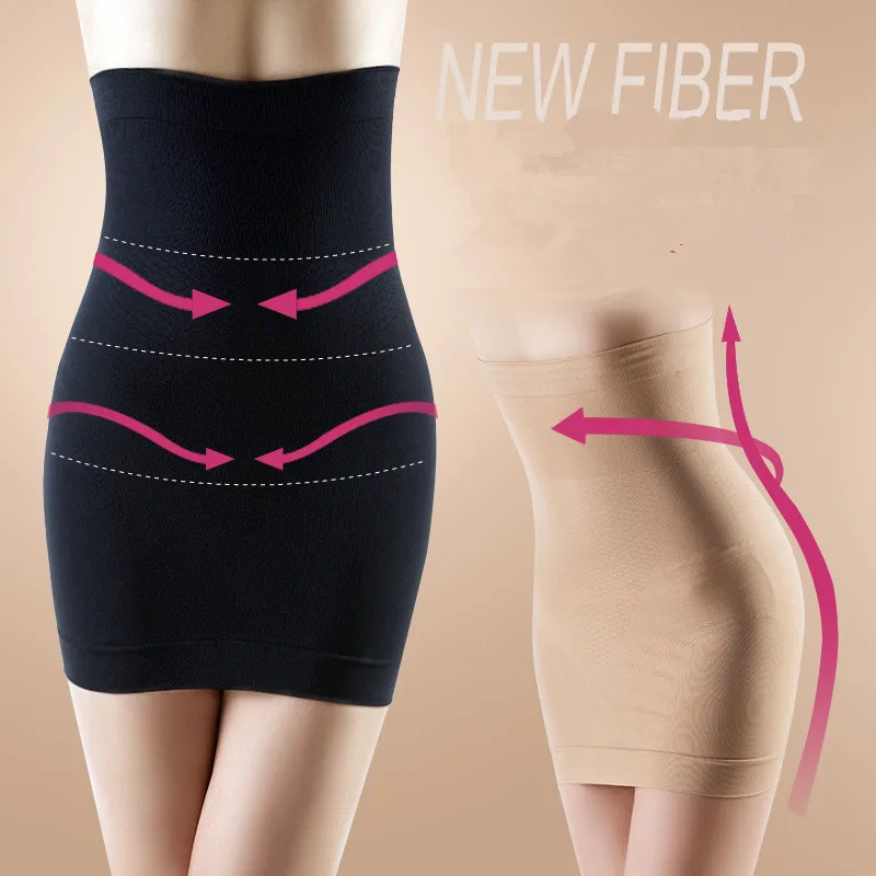 

Women Seamless Slimming Body Shaper Dress Tube Control Slips Half Boob Tube Shapwear Waist Cincher Sexy Beauty Bodies Magic