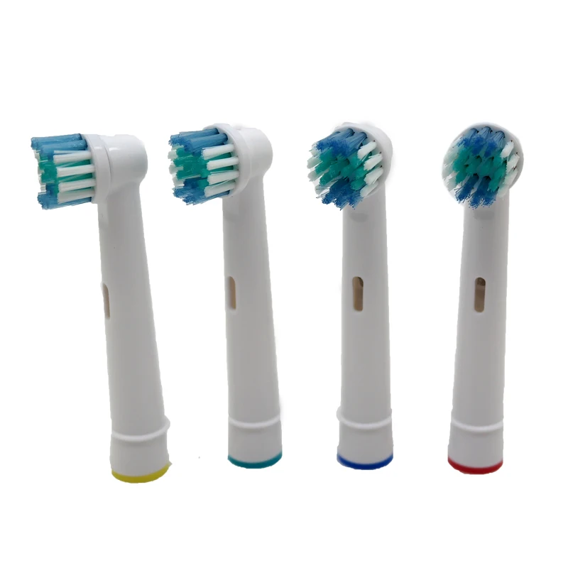 Сменные головки для электрической зубной щетки OralB 4X подходят Advance Power/Pro Health/Triumph/3D