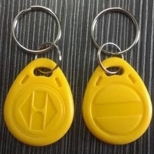 100 шт./лот 125 кГц T5577 Tag брелки электронные ключи безопасности брелки для ключей может читать и перезаписи для доступа Управление Применение ABS Материал