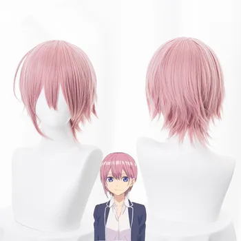 

Nakano Ichika Cosplay Wig Anime Gotoubun No Hanayome The Quintessential Quintuplets Women Pink Cosplay Wig Nakano Ichika