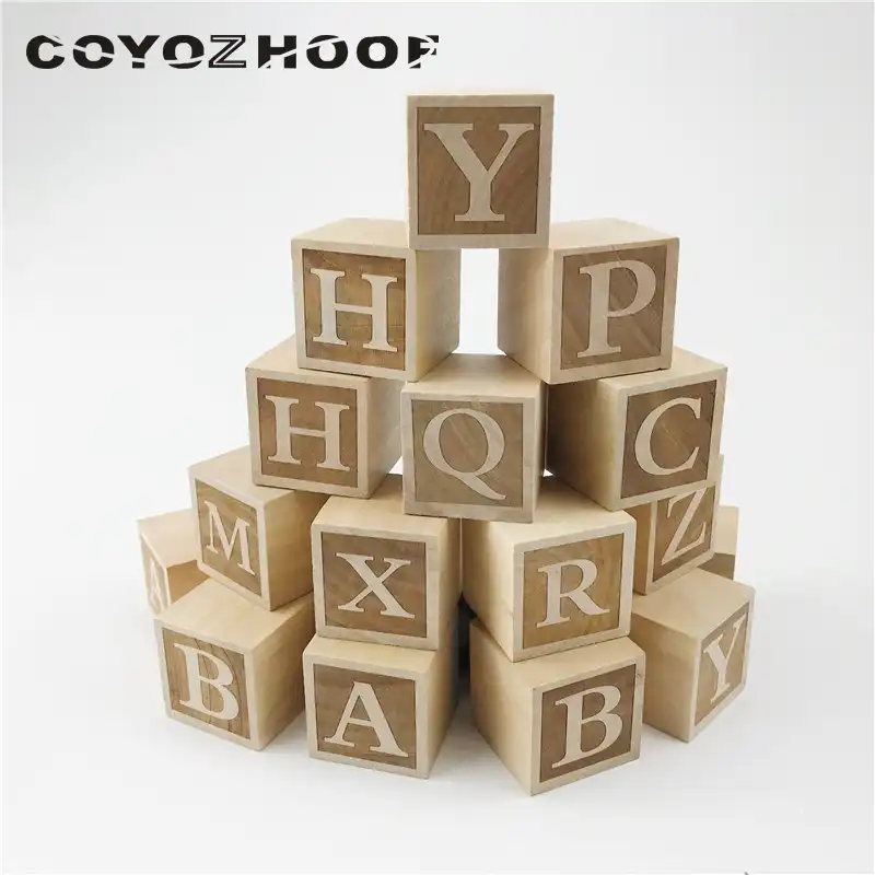kids alphabet blocks