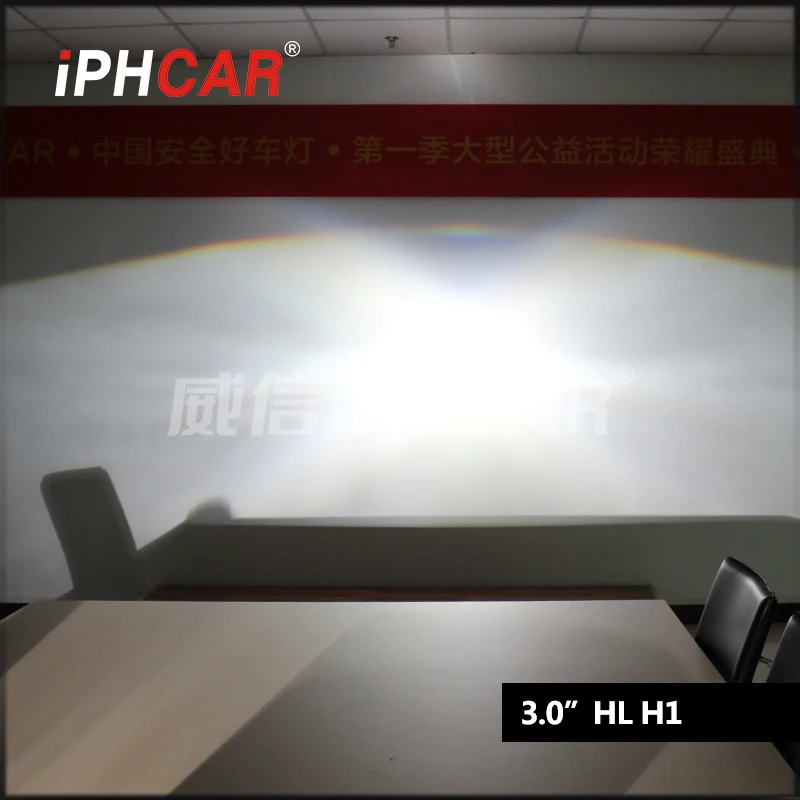 IPHCAR автомобильный Стайлинг LHD/RHD светодиодный светильник ангельские глазки направляющий проектор кожух Авто головной светильник Биксеноновые линзы проектора