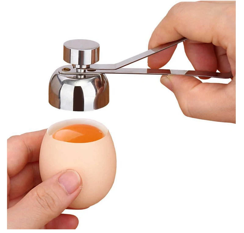 304 Нержавеющая сталь яйцо кухонное приспособление-открывашка яйцо с открытым горлом стучит инструменты для яиц яйцо ножницы, инструмент