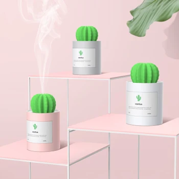 

Air Humidifier Prickly pear Ultrasonic Humidifiers Portable Air Mist Maker Aromatherapy Diffuser