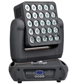 

1pcs 5x5 12w RGBW led moving head washer RGBW LED Matrixs Moving Head