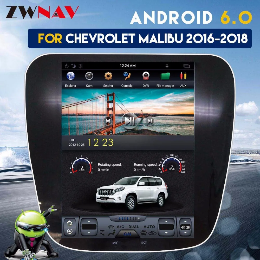 ZWNVA Tesla Style IPS Screen For Lexus ES240 ES250 ES300 ES330 ES350 Android 6 0 2