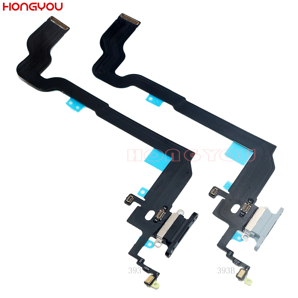 

10PCS/Lot For X USB Charging Port Connector Charge Jack Socket Dock Plug Flex Cable With Microphone