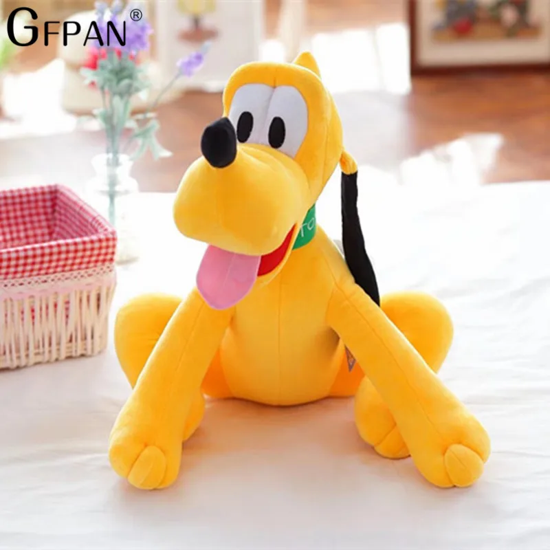

New Style 1pc 40CM Kawaii Plush Toy Soft Stuffed Toy Goofy & Pluto Dog Doll High Quality Birthday Gift for Children Girlfriend