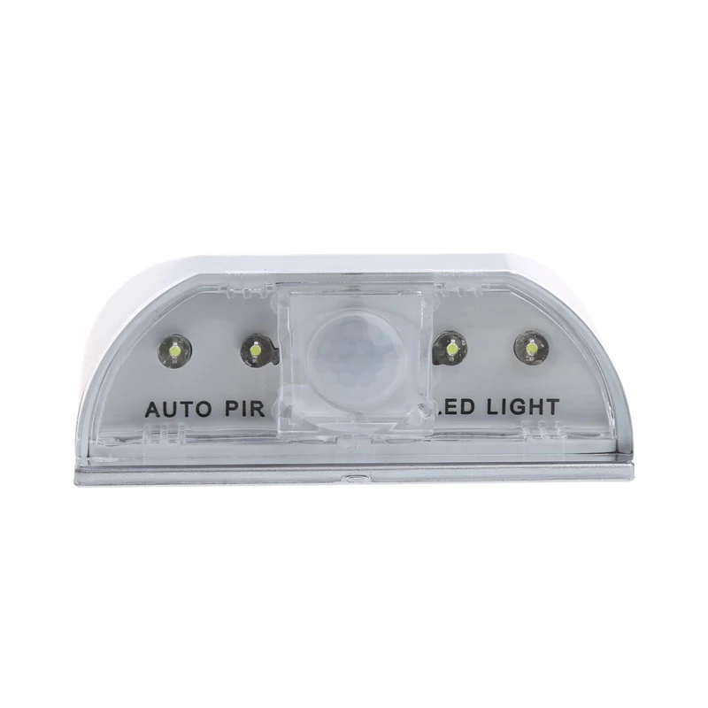  HNGCHOIGE PIR Infrared IR Wireless Auto Sensor Motion Detector Keyhole Light 4 LED Lamp - 32837924237