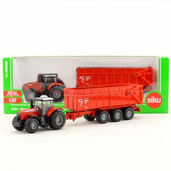 

SIKU 1844/1:87 Scale/Diecast Metal Model/Massey Ferguson Farm Tractor/Toy Car for children's gift/Educational Collection