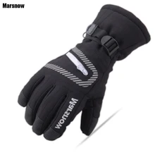 Дропшиппинг Новые лыжные перчатки для сноуборда зимние теплые хлопковые утолщенные высококачественные водонепроницаемые термоперчатки мужские
