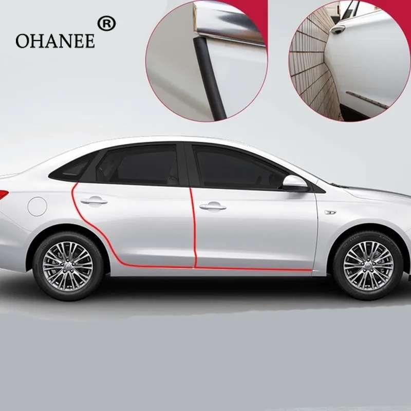 OHANEE 5 м Защитная пленка для двери автомобиля Защита от столкновений края