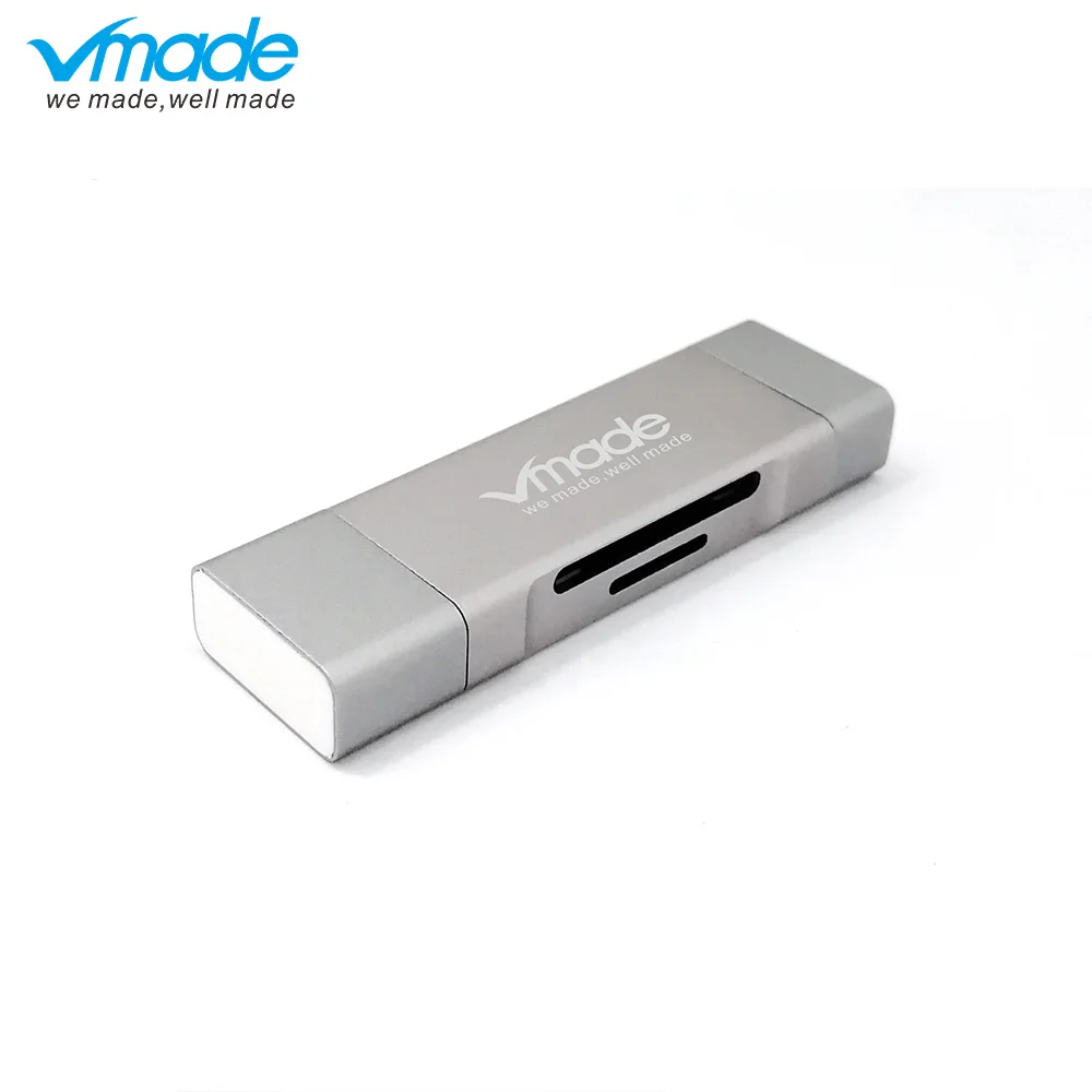 

Vmade 5-in-1Card Reader USB 2.0 SD/Micro SD TF OTG Smart Memory Card Adapter for Laptop USB 2.0 Type C Cardreader SD Card Reader