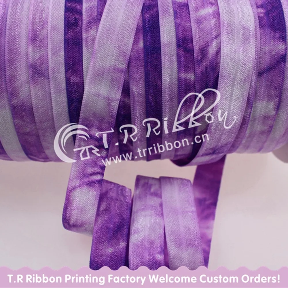 White FOE Ultra Violet Tie Dye