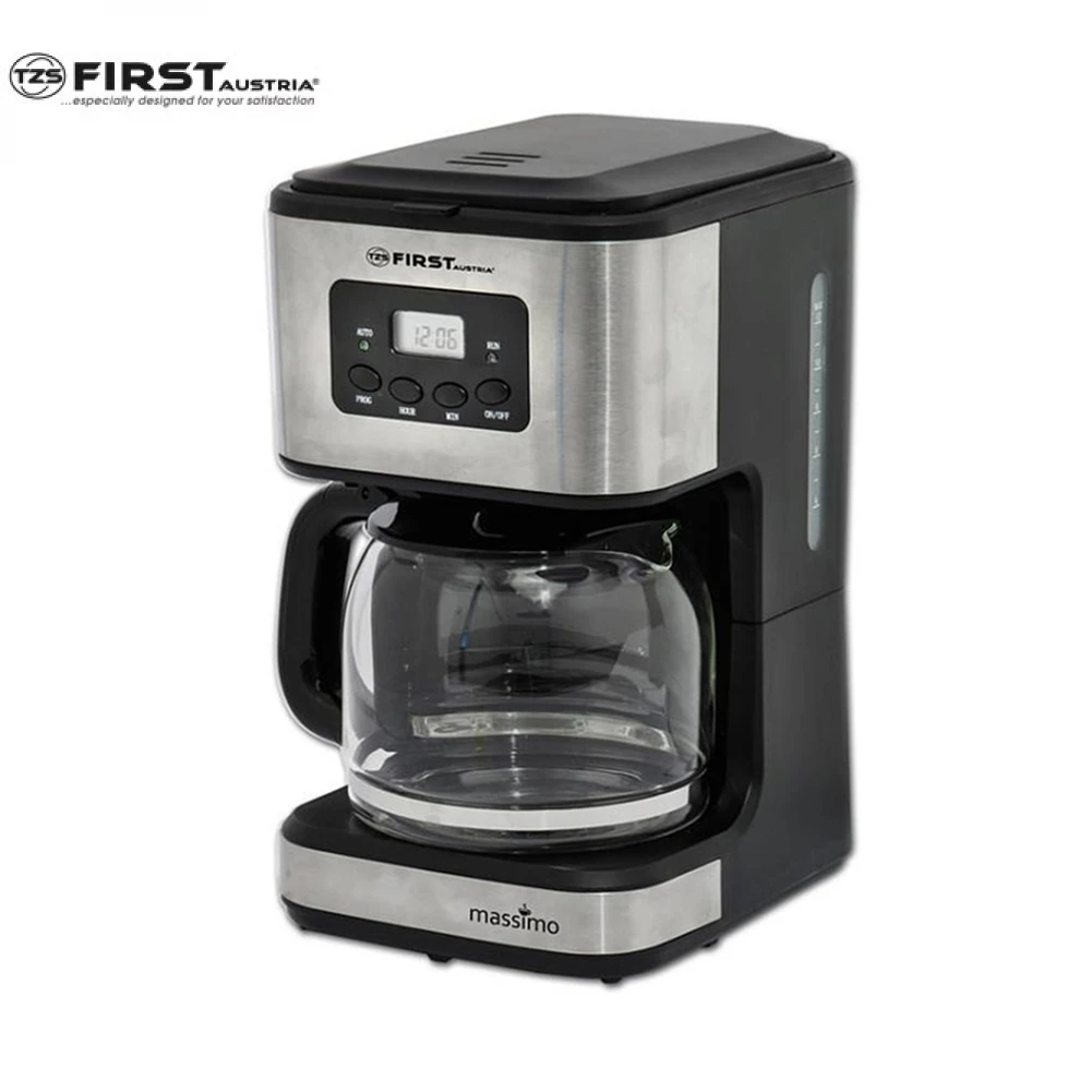 Кофеварка FIRST FA-5459-4 Black (900 Вт, 1.2 л)