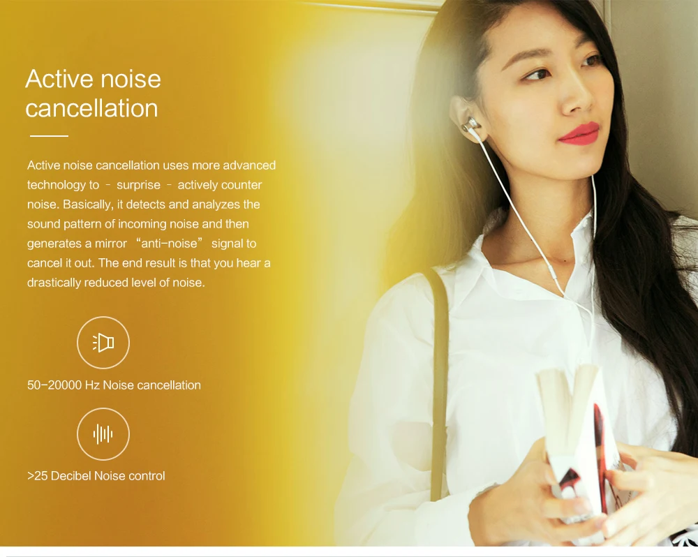 Noise Canceling Headphones Sports Headphones Xiaomi Headphones Original Xiaomi ANC-Tipo C Earphone.. (22)