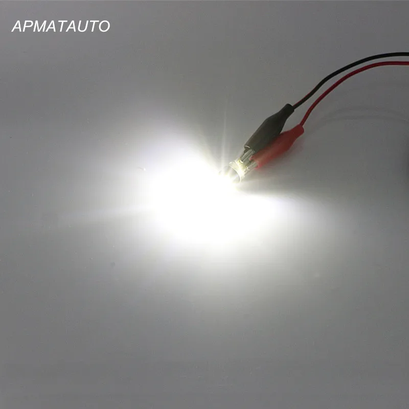 2x T10 W5W 3 SMD для чипы samsung парковочная лампа бокового света светодиодный составной детали спирального кабели для Тойота Crown Vois Camry Highlander Previa RAV4 Yaris 12 V