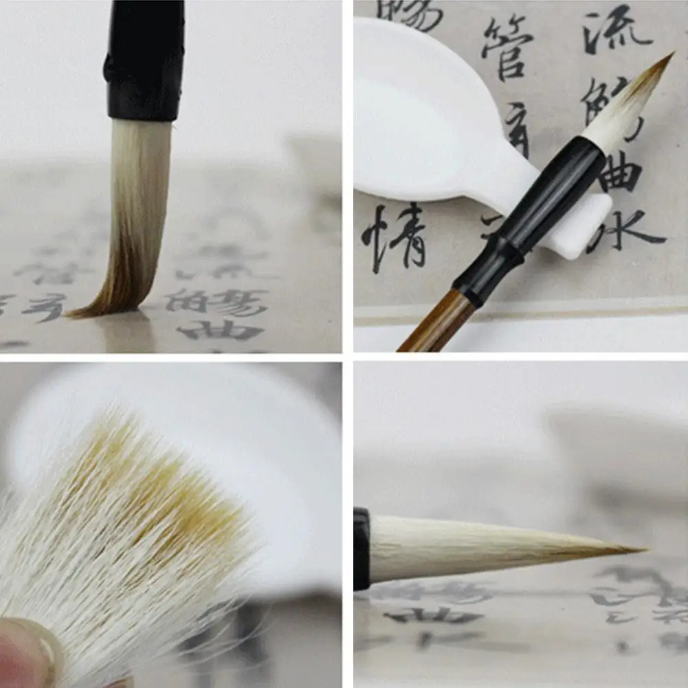 3 шт кисть для письма Акварельная кисточка для китайской каллиграфии набор кисти для рисования картин для студентов