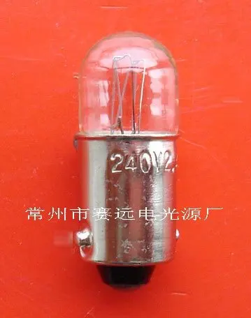 New!ba9s T10x24 240v 2.4w Miniature Lamp Bulb Light A095 photo