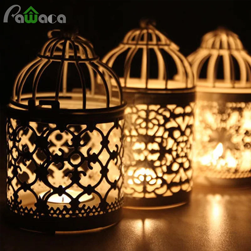 Forged Iron Geometric Chandeliers Candlelight Chandelier Crown -lit Bridegroom Props Party Home Decoration Metals Embassies | Дом и сад