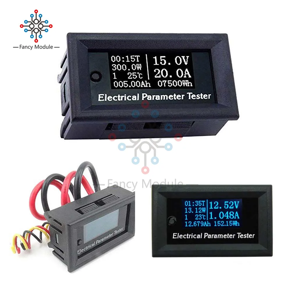 7в1 33 в 10A OLED Многофункциональный тестер Напряжение Ток Время Температура Емкость