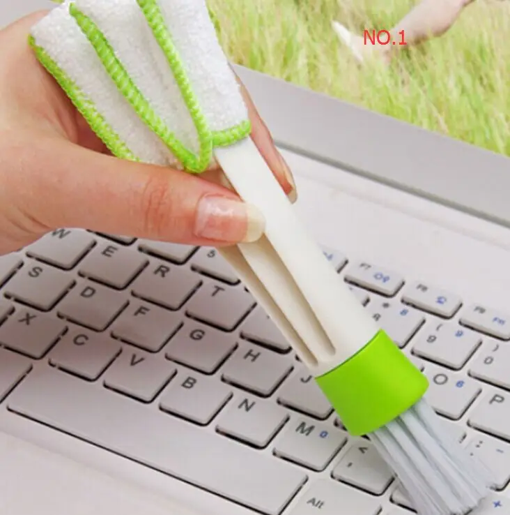 Окно листья приспособление для чистки жалюзи Duster пылесборник клавиатуры