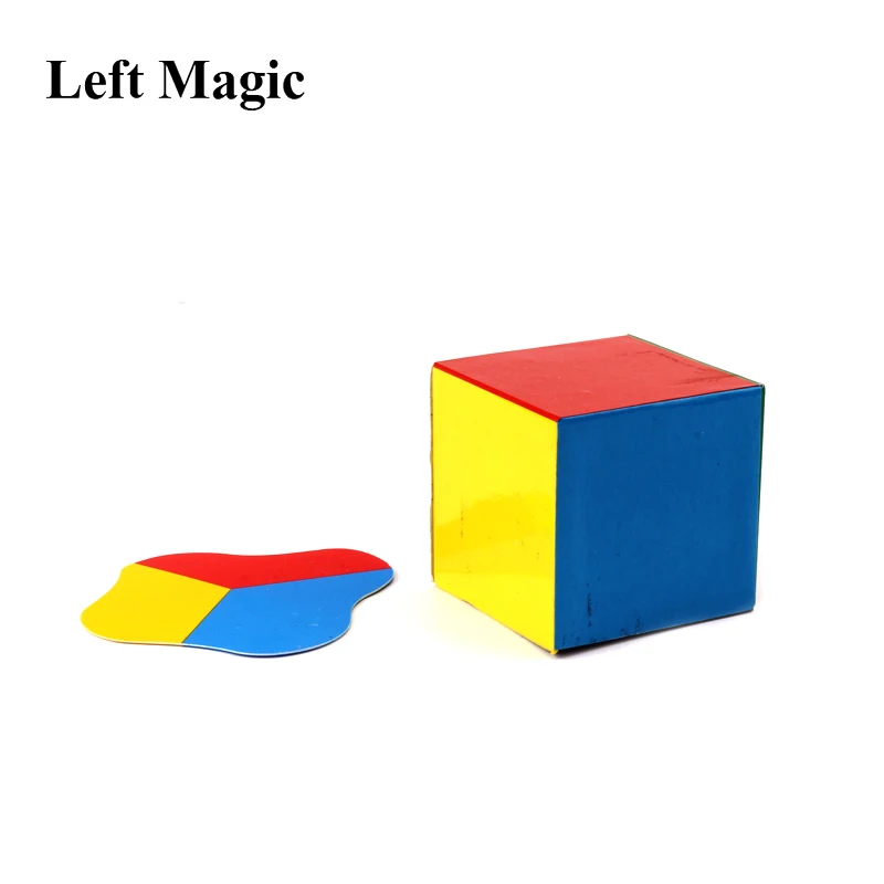 

Flattened Cube Magic Tricks Singular Clone Cube Funny Magic Props Promotional Gfit Toy Magic Kids Toys Mentalism Accessory