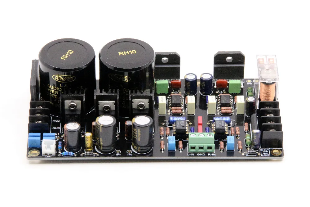 SENGTERBELLE сборка LM3886 DC Servo 68 Вт + выходной усилитель мощности плата 5534 аудио |