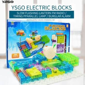 395 Projects Integrated Circuit Building Blocks Learning&Education Toys for Kids Physics Learning,Blocks Educational Tools
395 Projects Integrated Circuit Building Blocks Learning&Education Toys for Kids Physics Learning,Blocks Educational Tools