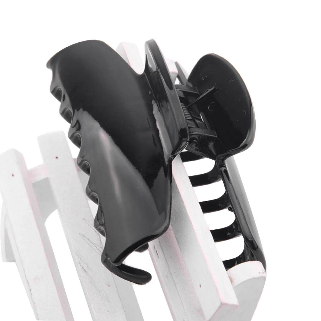 Black Large Plastic Hair Claws Hair Clips Simple&Vintage Girls Hairpins Crab Claws Jaw Clamp Hair Jewelry for Women