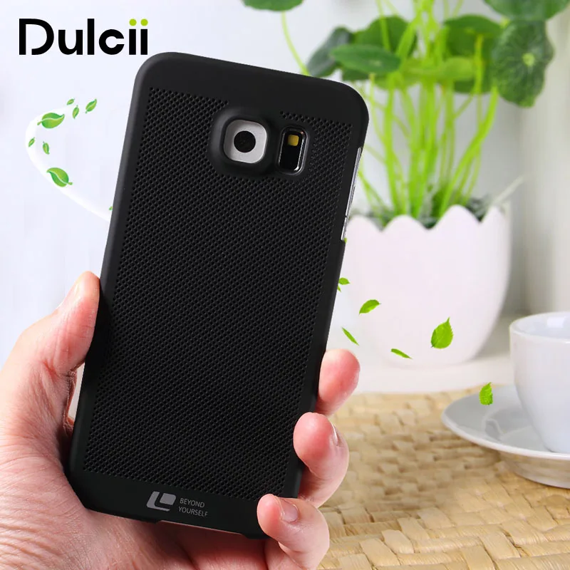 Dulcii для Samsung S 6 Чехол из сетчатого материала жесткий В виде ракушки Galaxy S6 g920