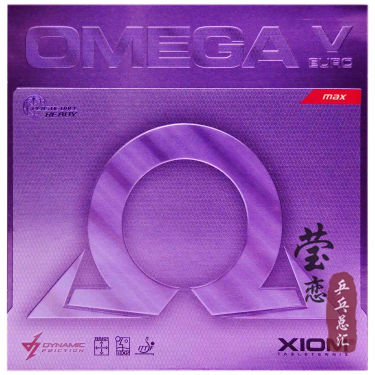 Xiom OMEGA5 Omega V 79-043 евро Настольный теннис Резина для профессиональной ракетки спортивные ракетки для настольного тенниса пинг-понг