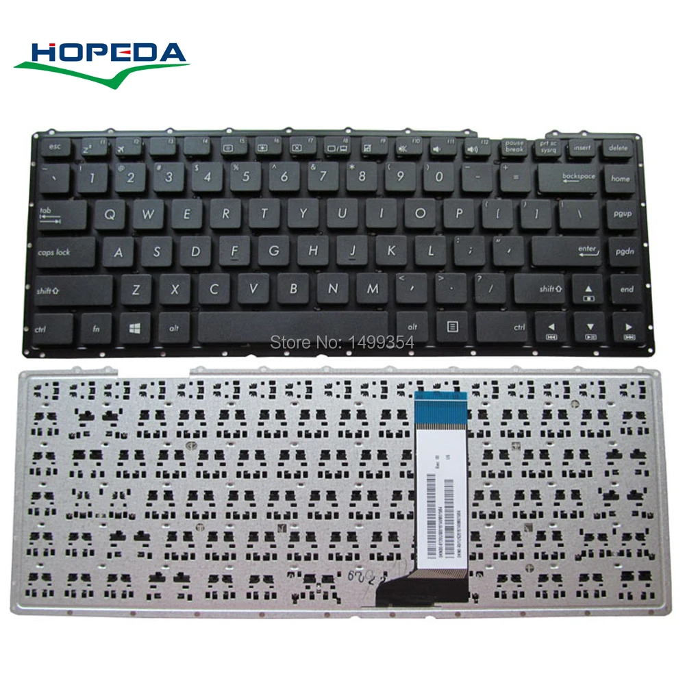 

New Laptop Keyboard For ASUS X451 X453 K455L K455 W419 X451C X403M W419L Keyboard Replacement