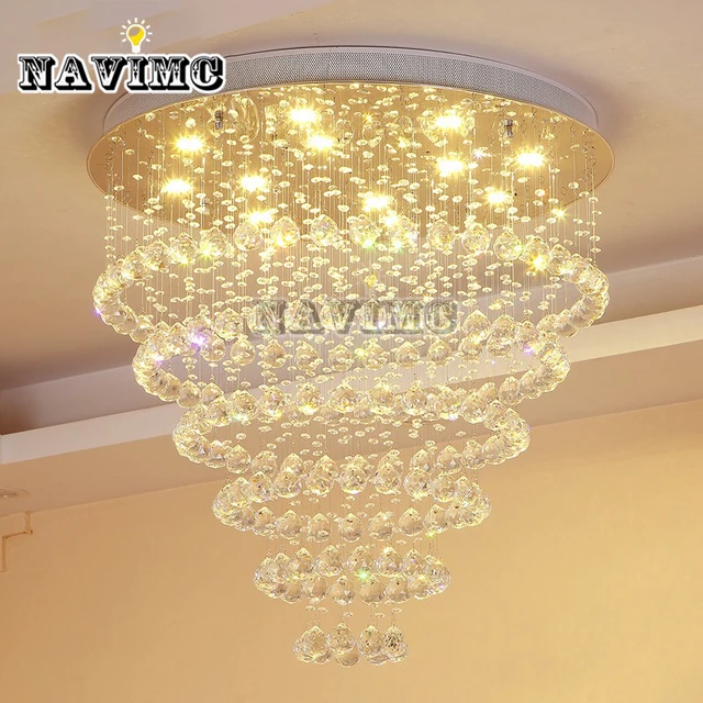 large lighting fixtures. modern luster de crystal chandelier large cristal lighting fixtures hotel projects staircase lamps restaurant cottage lights m