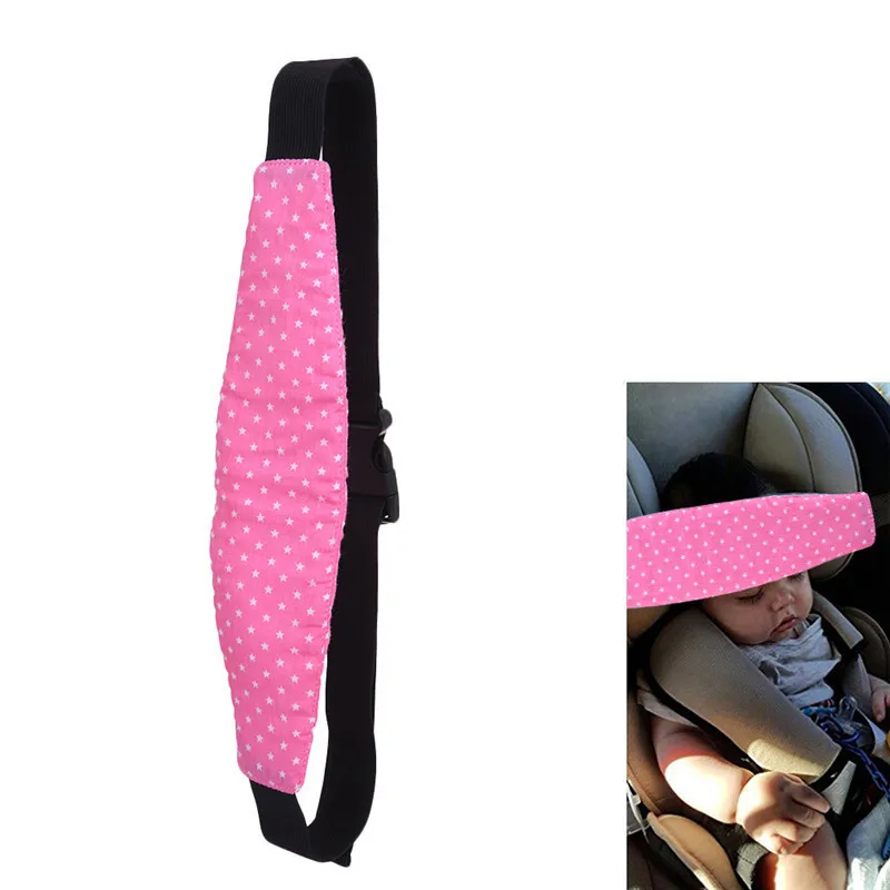 1Pcs Fixing Band Baby Kid Head Support Holder Star Print Sleeping Belt Car Seat Sleep Nap Stroller Safety Sea | Мать и ребенок