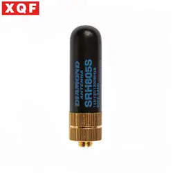 XQF SRH805S Dual Band Выдвижная антенна SMA-Female136-174MHz + 400-470 мГц для Kenwood BAOFENG UV-5R 888 S двухстороннее радио