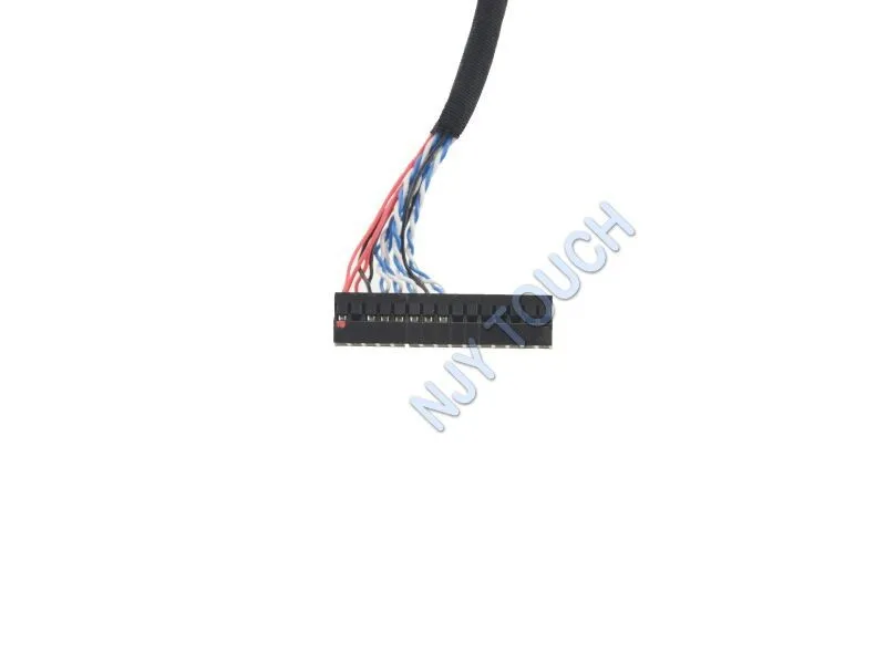 FIX-D6 30Pin LVDS кабель для ЖК-панели контроллера 1ch 6 бит 40 см для 14,1 дюймов 15 дюймов 15,4 дюймов TFT ЖК-монитор LVDS DIY