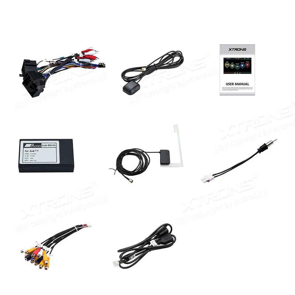 Автомагнитола 2 Din DAB + 7 дюймов DVD плеер GPS для Audi TT MK2 8J(2006 2012) автонавигация Bluetooth CAN