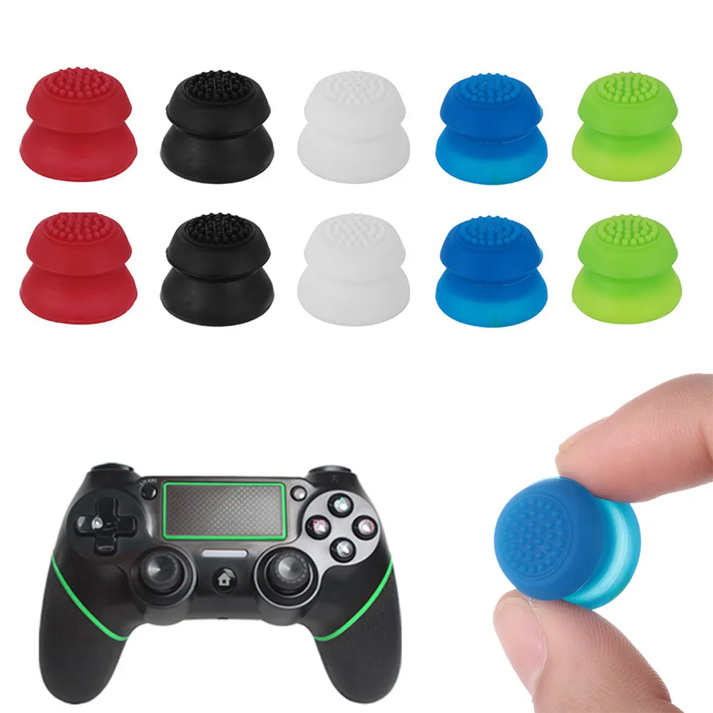 4 шт. силиконовый чехол для Dualshock PS4 сменный контроллер аналоговый джойстик ручка