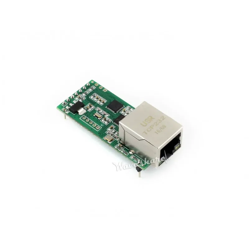 Преобразователь UART в ETH Serial COM TTL на Ethernet 10/100M Auto MDI/MDIX высокоскоростной с низким