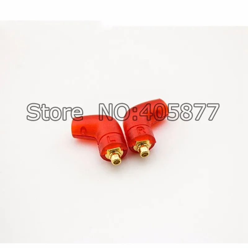 4 pairs L Shape Pin plug Jack for SE215 SE315 SE425 SE535 headphone DIY Connector