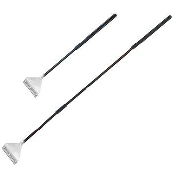 

Stainless Steel Aquarium Fish Tank Algae Razor Scraper Blade Aquatic Water Live Plant Grass Cleaning Multi-Tool Cleaner Kit Set