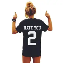 baseball t shirt women femme tops 2016 summer camisetas mujer tee shirt tshirt o-neck short sleeve korean t-shirt number 2