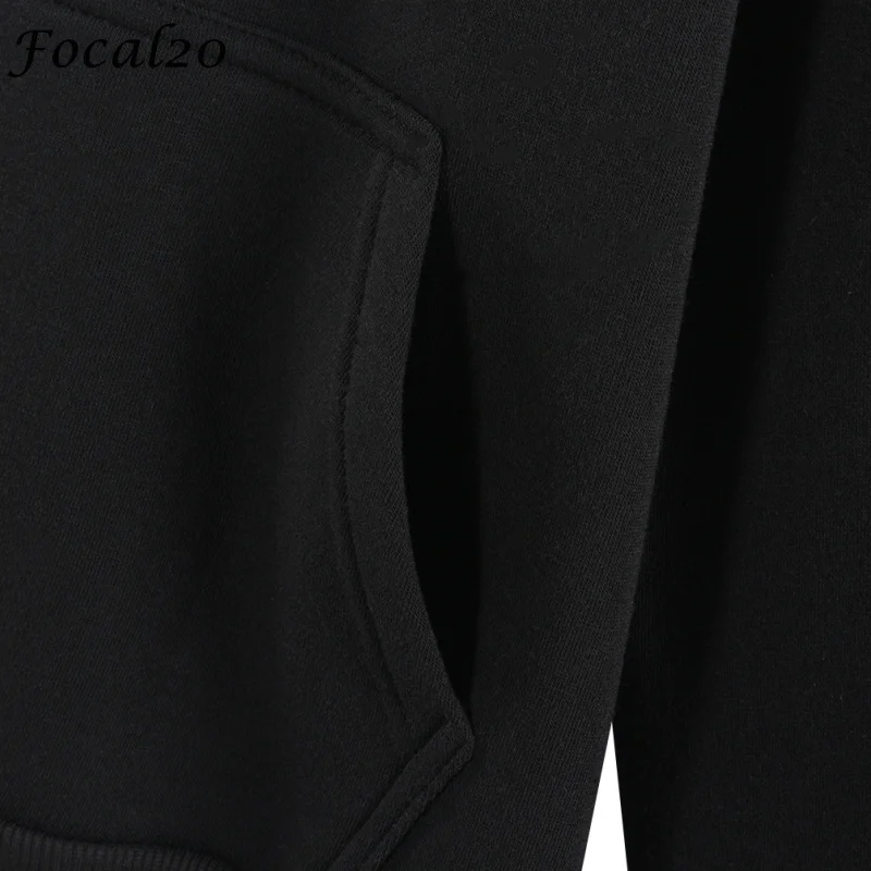 Женские бархатные толстовки с капюшоном Focal20 Harajuku готический панк свитшот