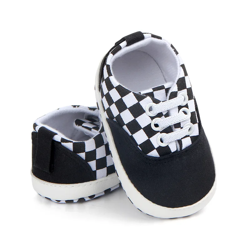 Chaussures En Coton Pour Bebe Garcon De 0 A 18 Mois Avec Bretelles Couleurs Melangees Aliexpress