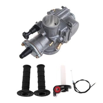 

Universal Motorcycle 30mm Carburetor For Keihin Carb PWK Mikuni With Power Jet