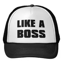 Бейсбольная кепка с буквенным принтом, как у босса, бейсболка для женщин и мужчин, унисекс, регулируемый размер, черный, белый цвет, Прямая поставка, M-71